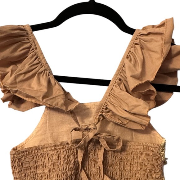 Just Couture Dusty Rose Lace Front Bubble Romper 5T - Picture 6 of 7